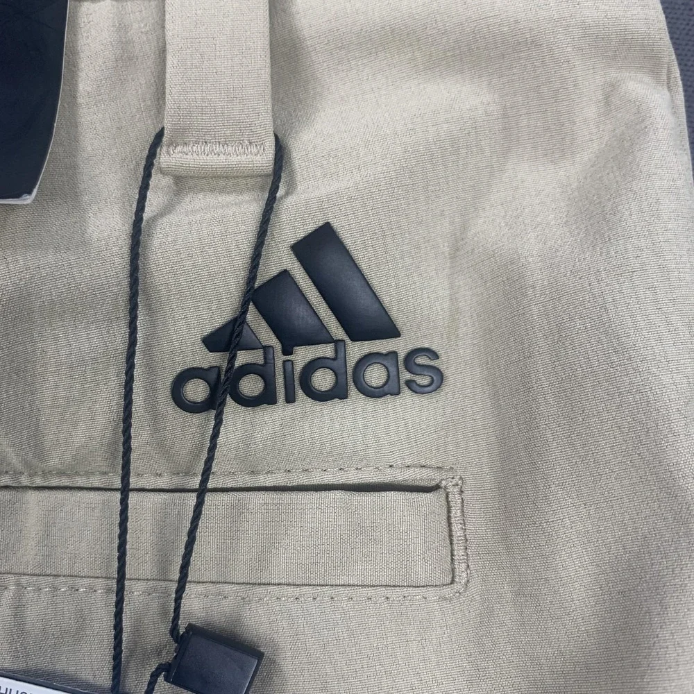New Adidas Golf Shorts Men 30 Ultimate365 Khaki Beige Gilbert Highschool Indians